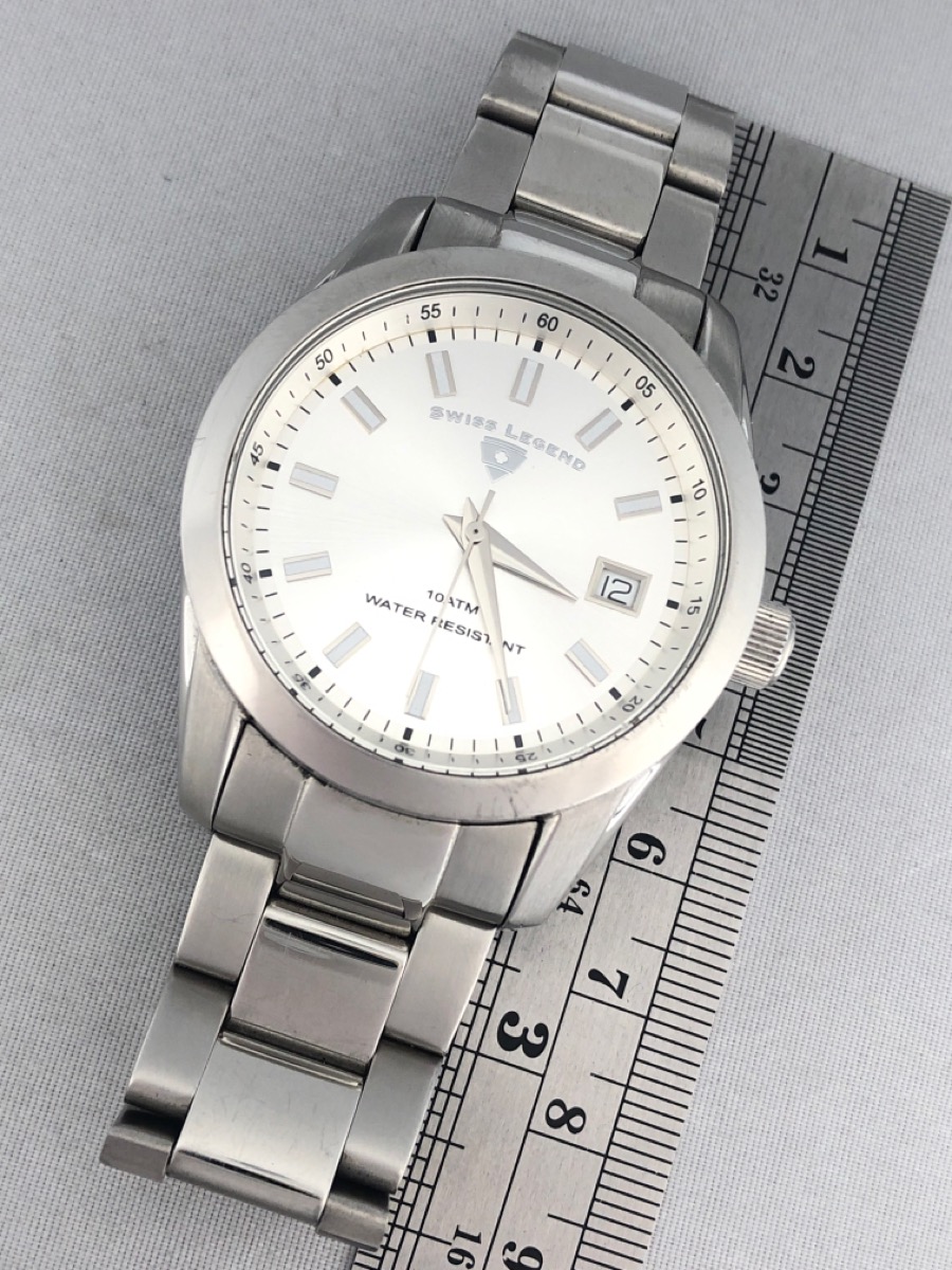 Timeless! Swiss Legend "Classic" Stainless Steel Men's  