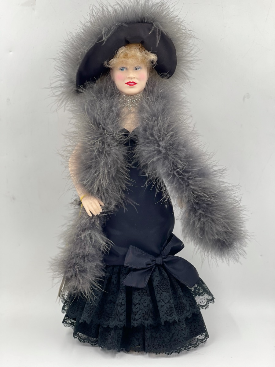 vintage mae west doll