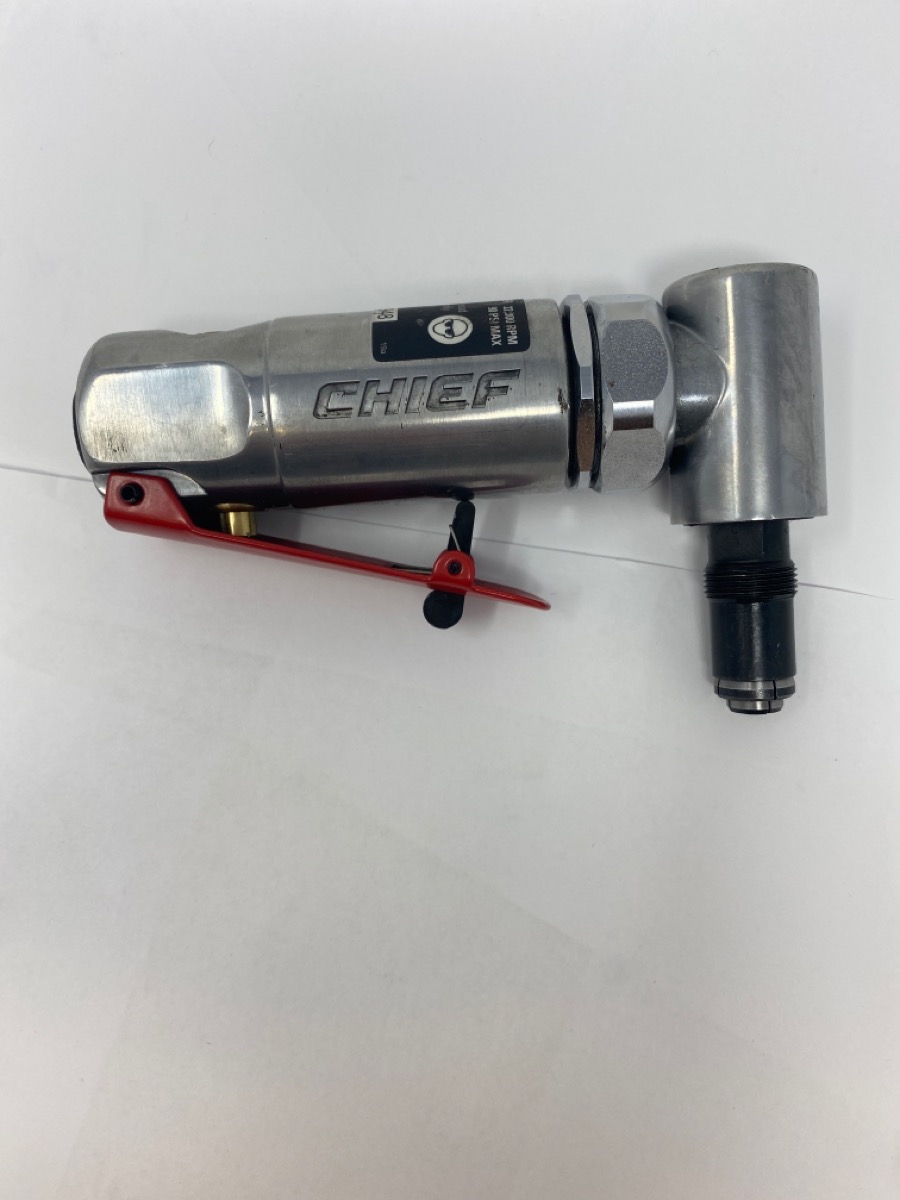 1/4 In. Professional Mini Air Angle Die Grinder 22K RPM 90 PSI Max (ME