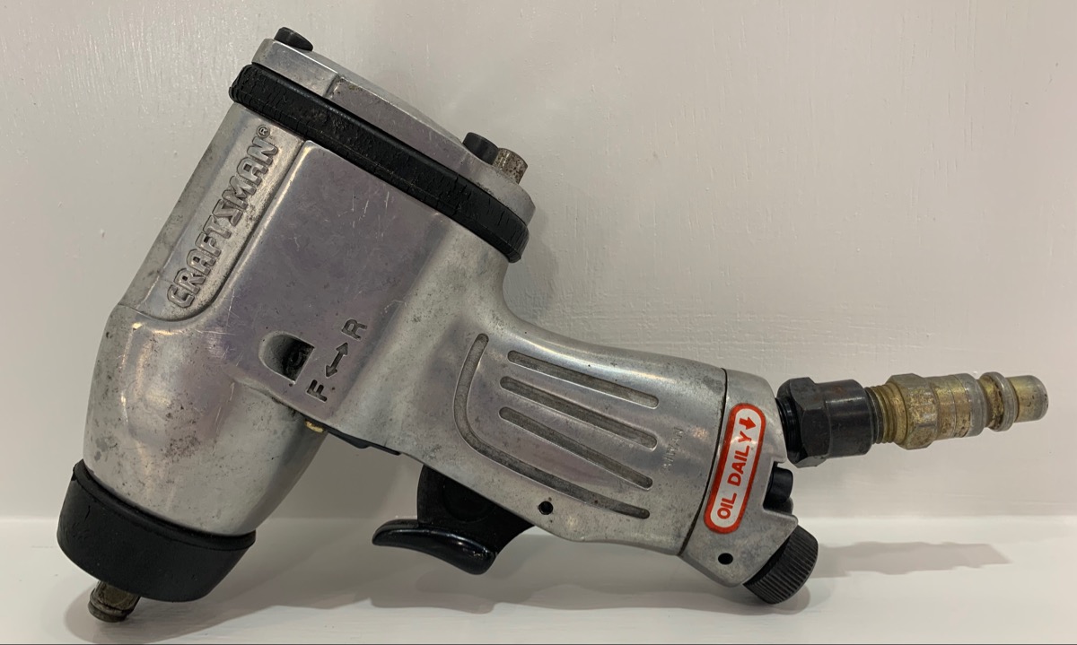 Craftsman 875.199460 3/8" Pneumatic Air Impact Wrench 1075ft.lbs. Very