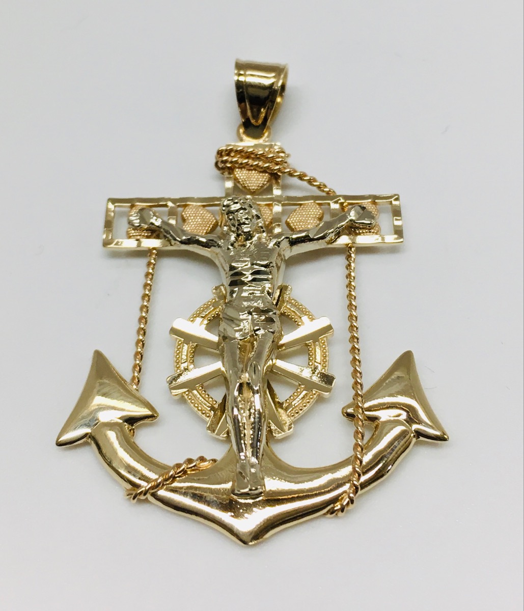 Anchor Pendant 14K Yellow Gold 4.4dwt Pre-owned | Western Loan & Jewelry | Los Angeles | CA