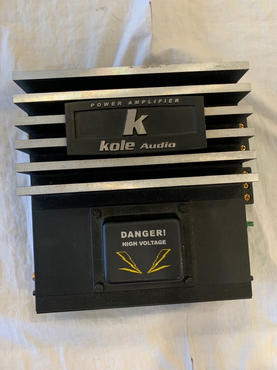KOLE AUDIO 2 CHANNEL CAR AMP HK4802 Very Good Buya