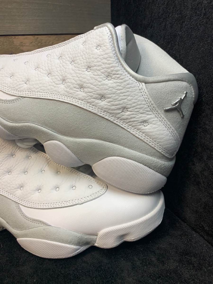 white and tan 13s