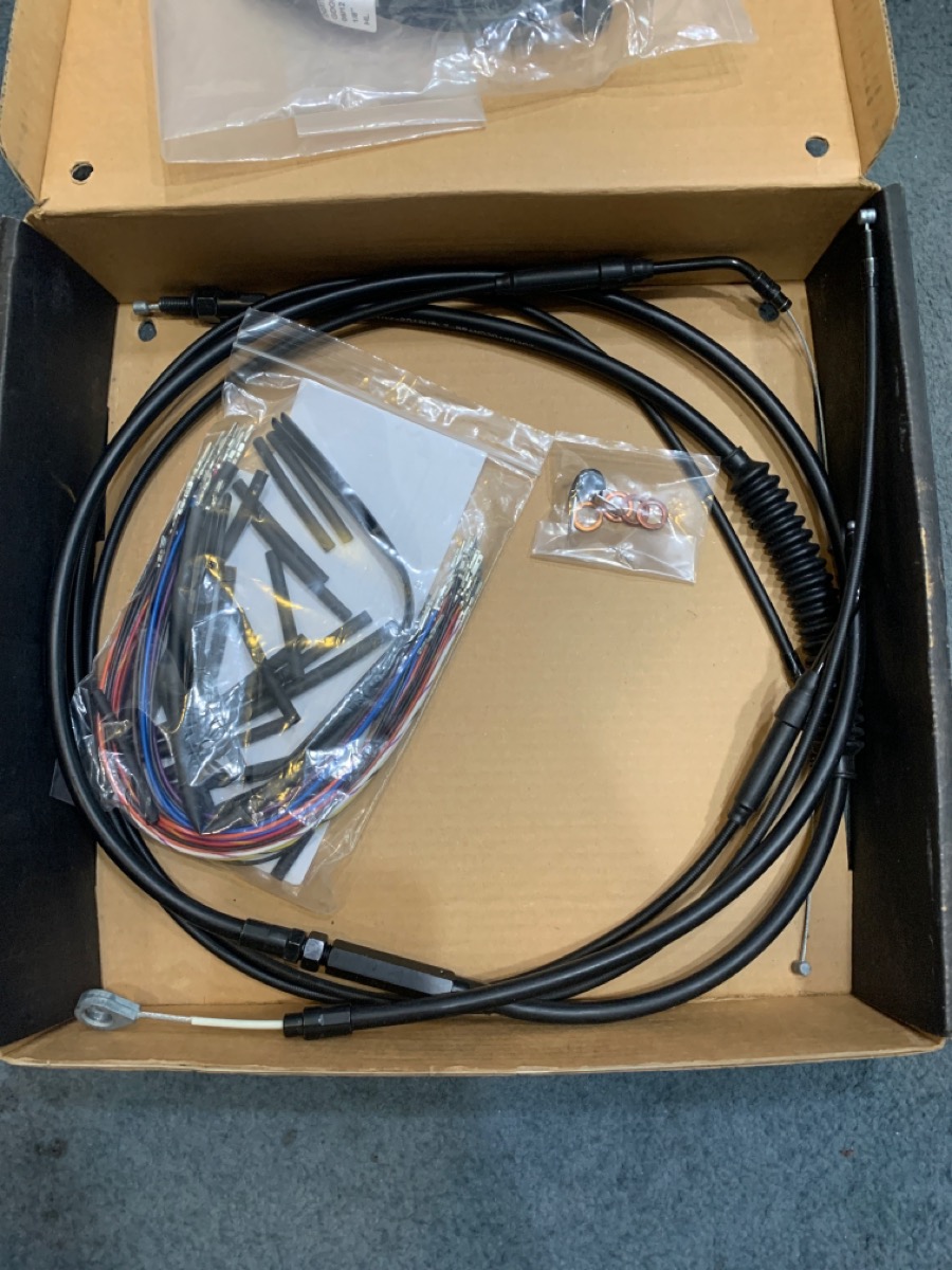 BURLEY BRANDEXTENDED CABLE KIT 16 APES THROTTLE, CLUTCH, BRAKE, WIRING