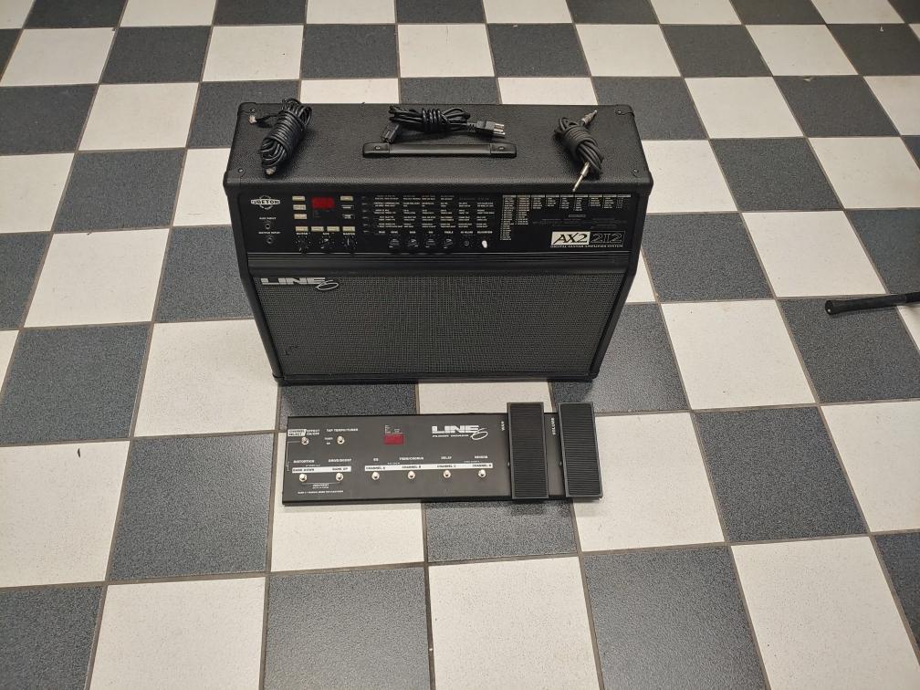 Line 6 AX2 212 Amp & FloorBoard Combo Package Acceptable Heartland
