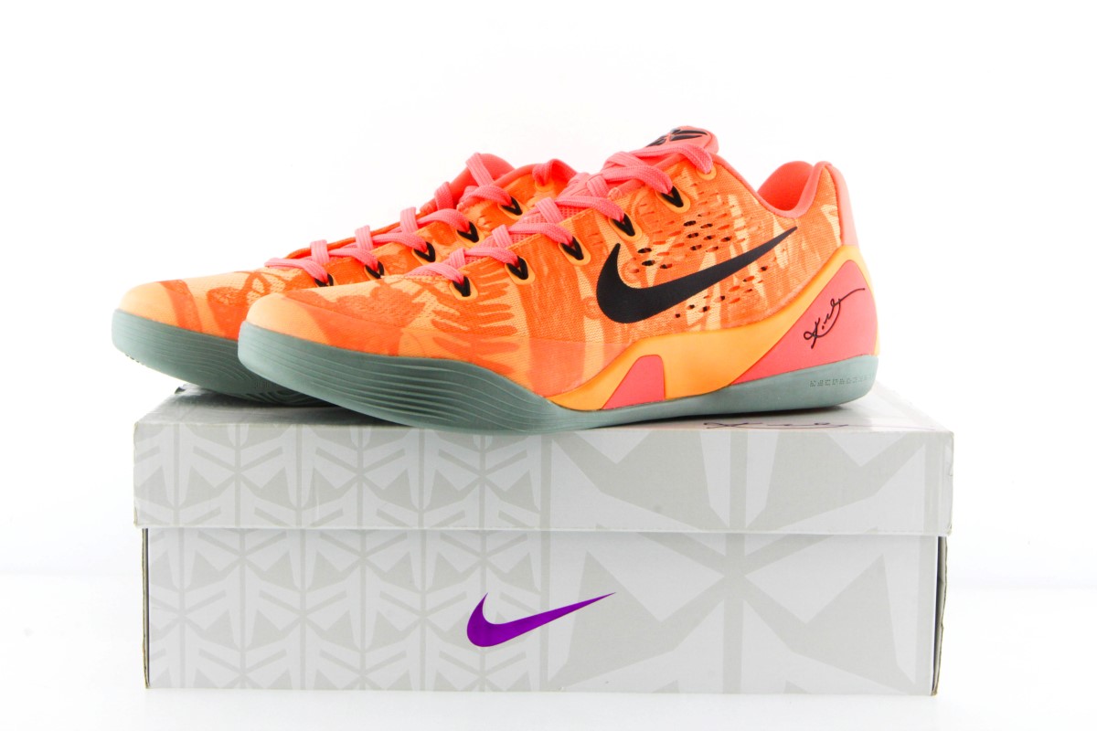 kobe 9 low peach mango