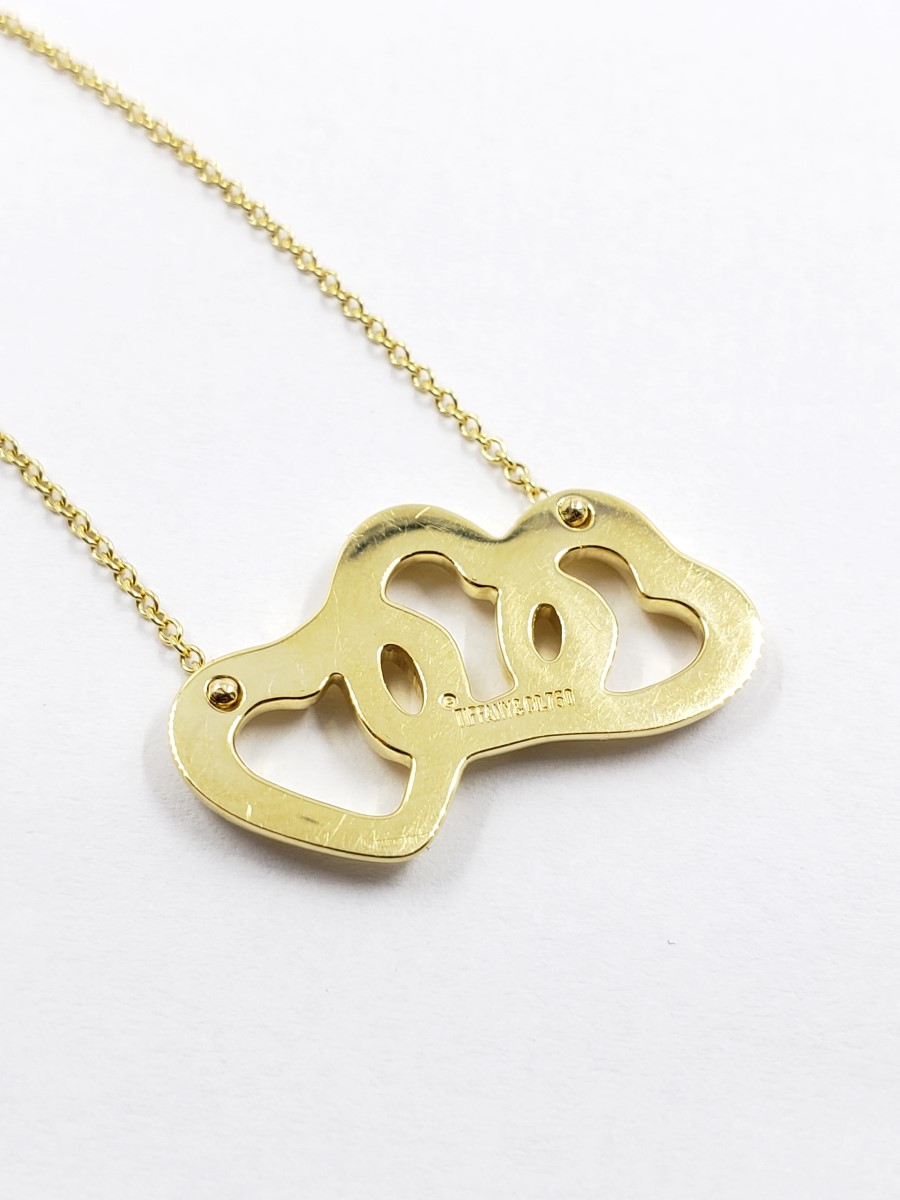 Tiffany & Co. Gold Necklace 18K Yellow Gold 6.46g Pre