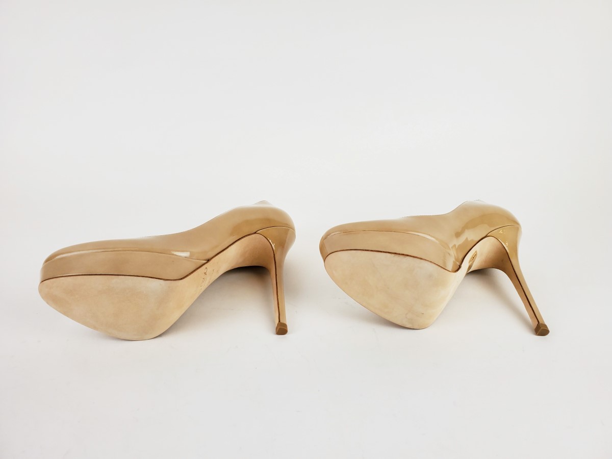 jimmy choo nude platform
