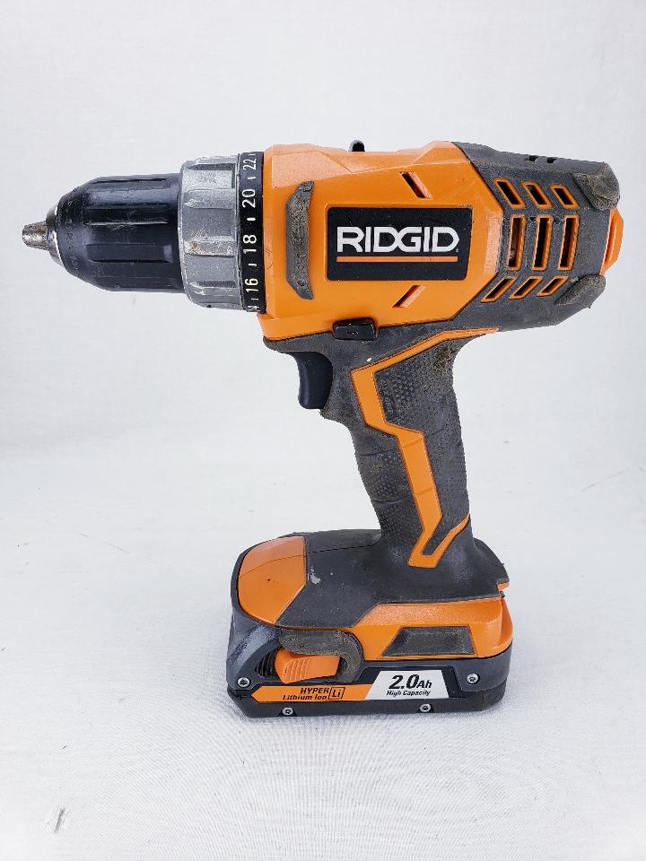 RIDGID R860052 18V 1/2" Cordless Drill / Driver Good PB Pawn
