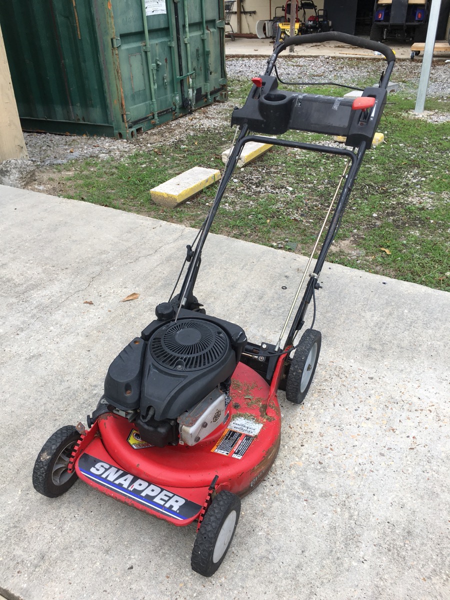 SNAPPER Lawn Mower 7800066 Very Good Sharp Assets LLC Gonzales LA