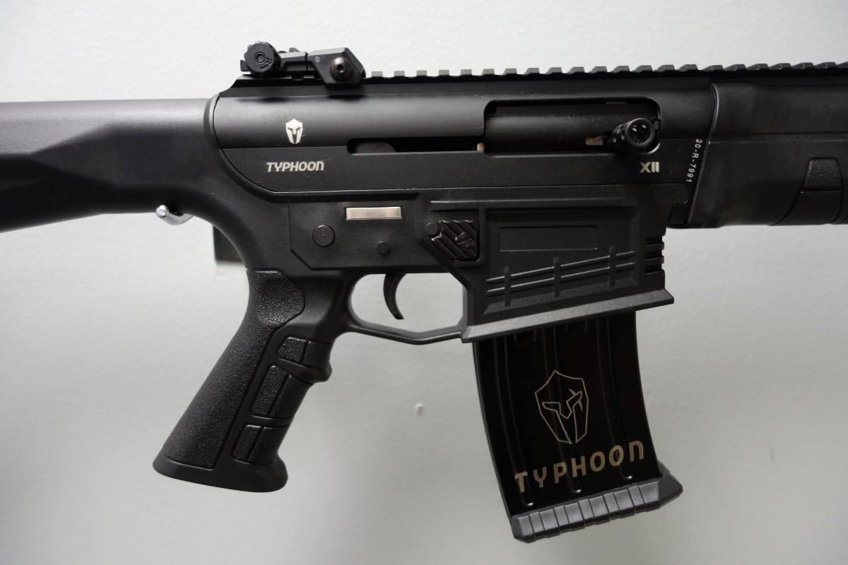 Typhoon Defense X12 Semi AutoShotgun 12 GA 18.5" Barrel 5Rounds Brand