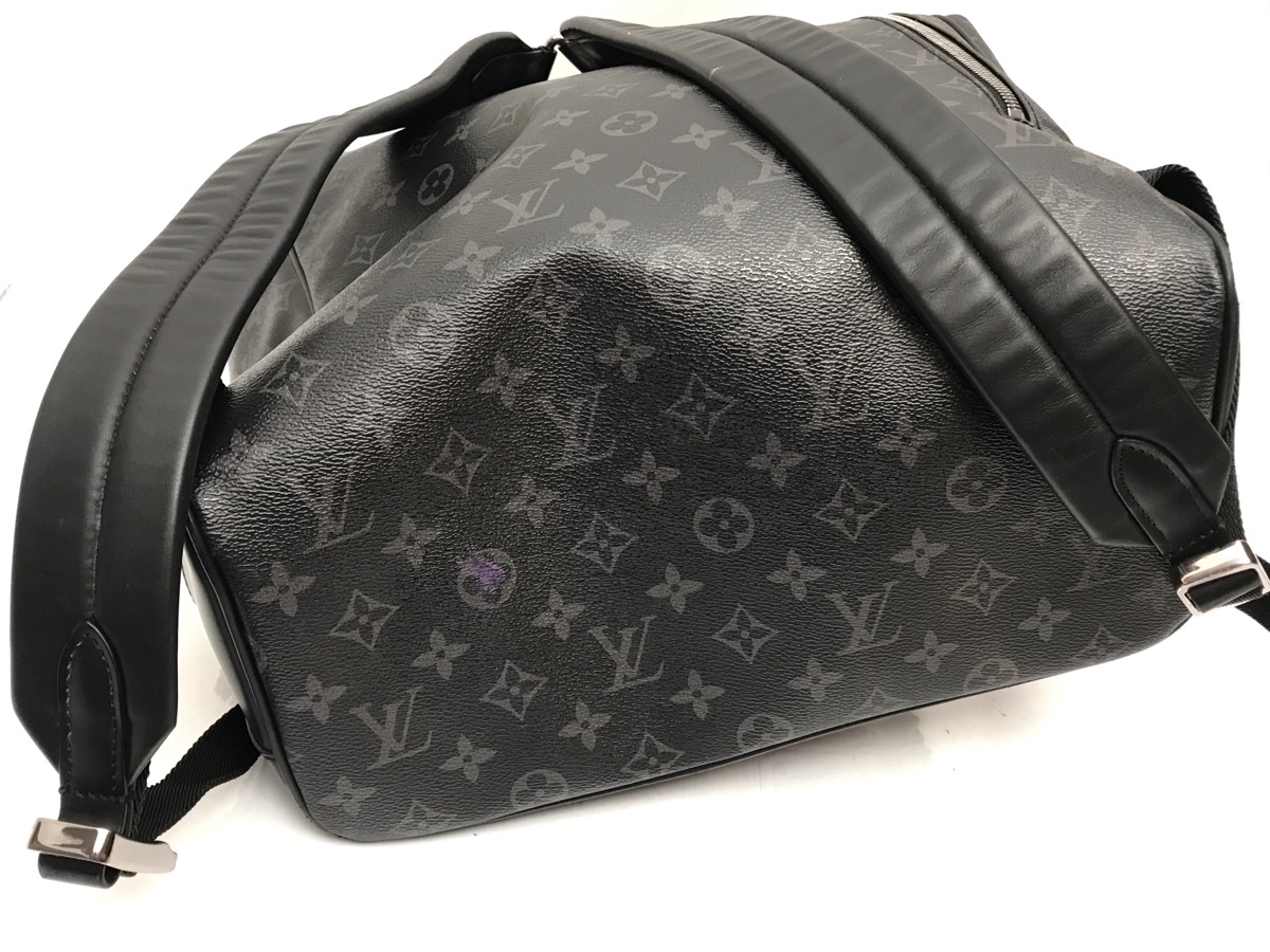 Louis Vuitton Steamer Backpack M44052 Shoulder Day Bag Monogram Eclipse Acceptable | Latino Pawn ...