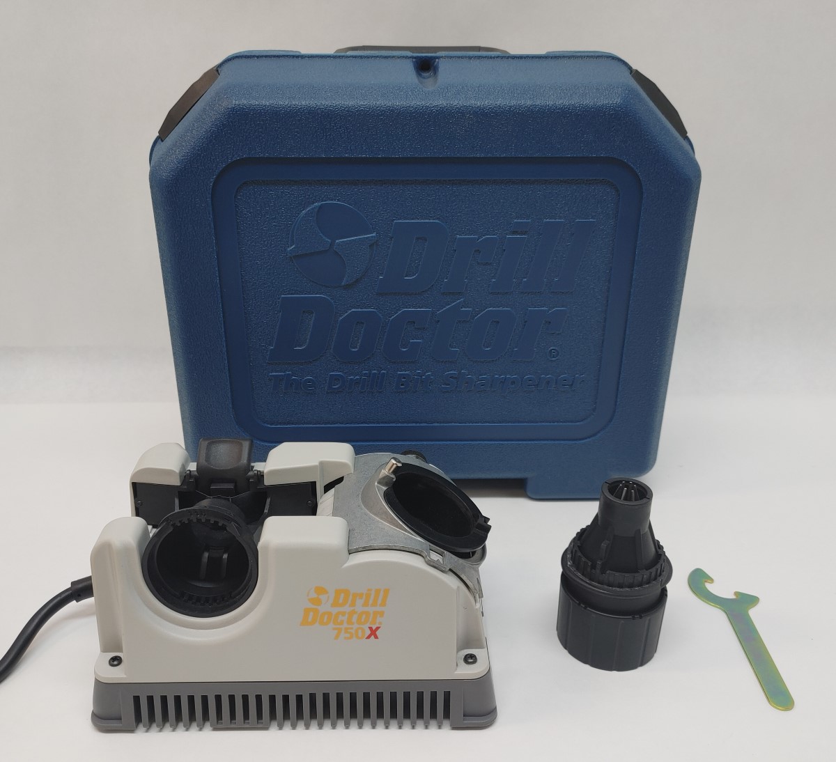 Drill Doctor 750X Drill Bit Sharpener With Case And Users Guide Very