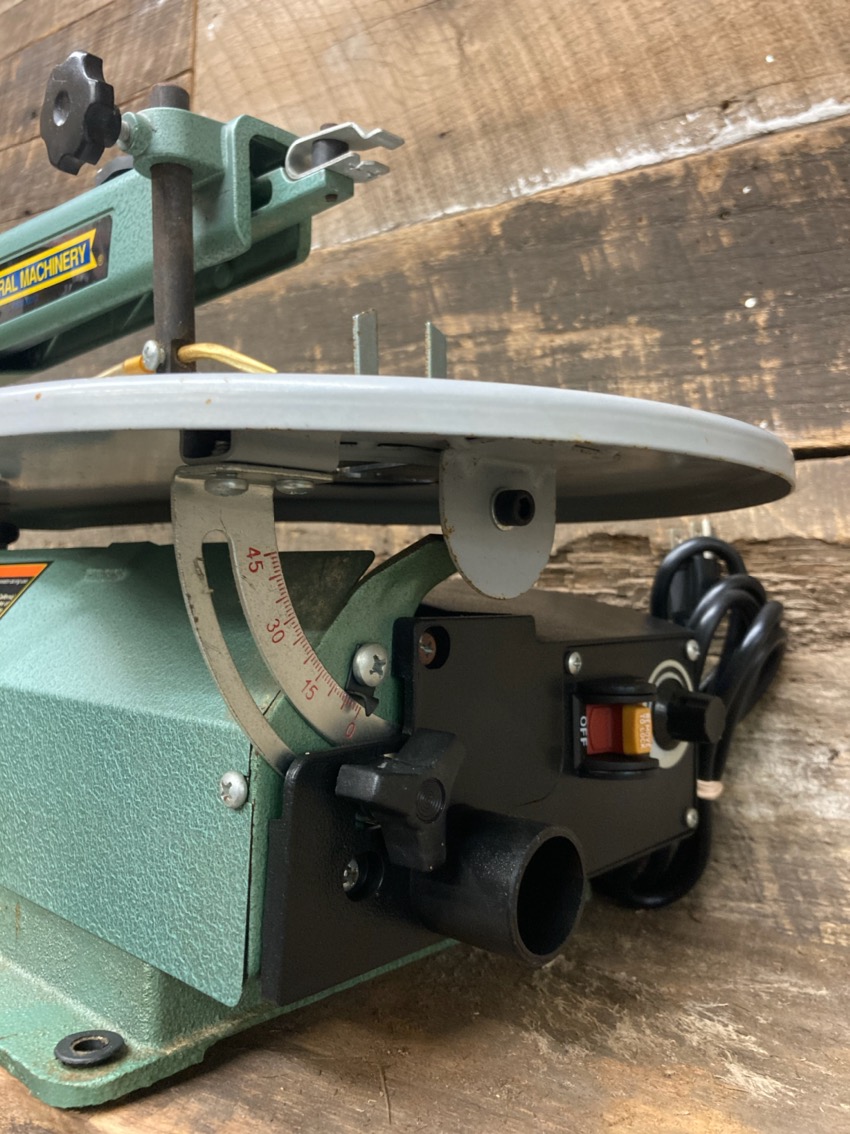 CENTRAL MACHINERY SCROLL SAW Very Good Buya