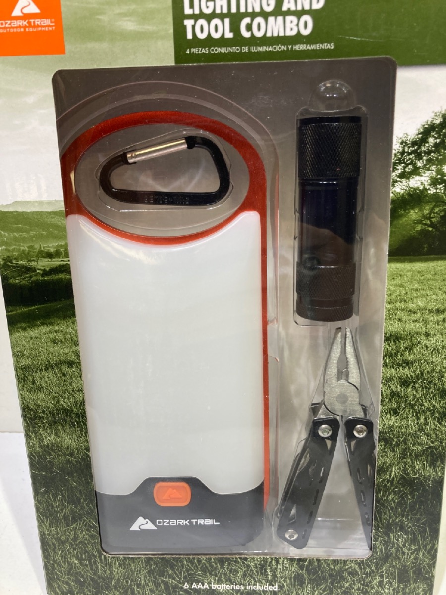 ozark trail portable lighting set