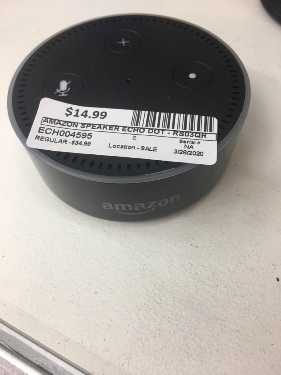 AMAZON ECHO DOT RS03QR Like New Buya