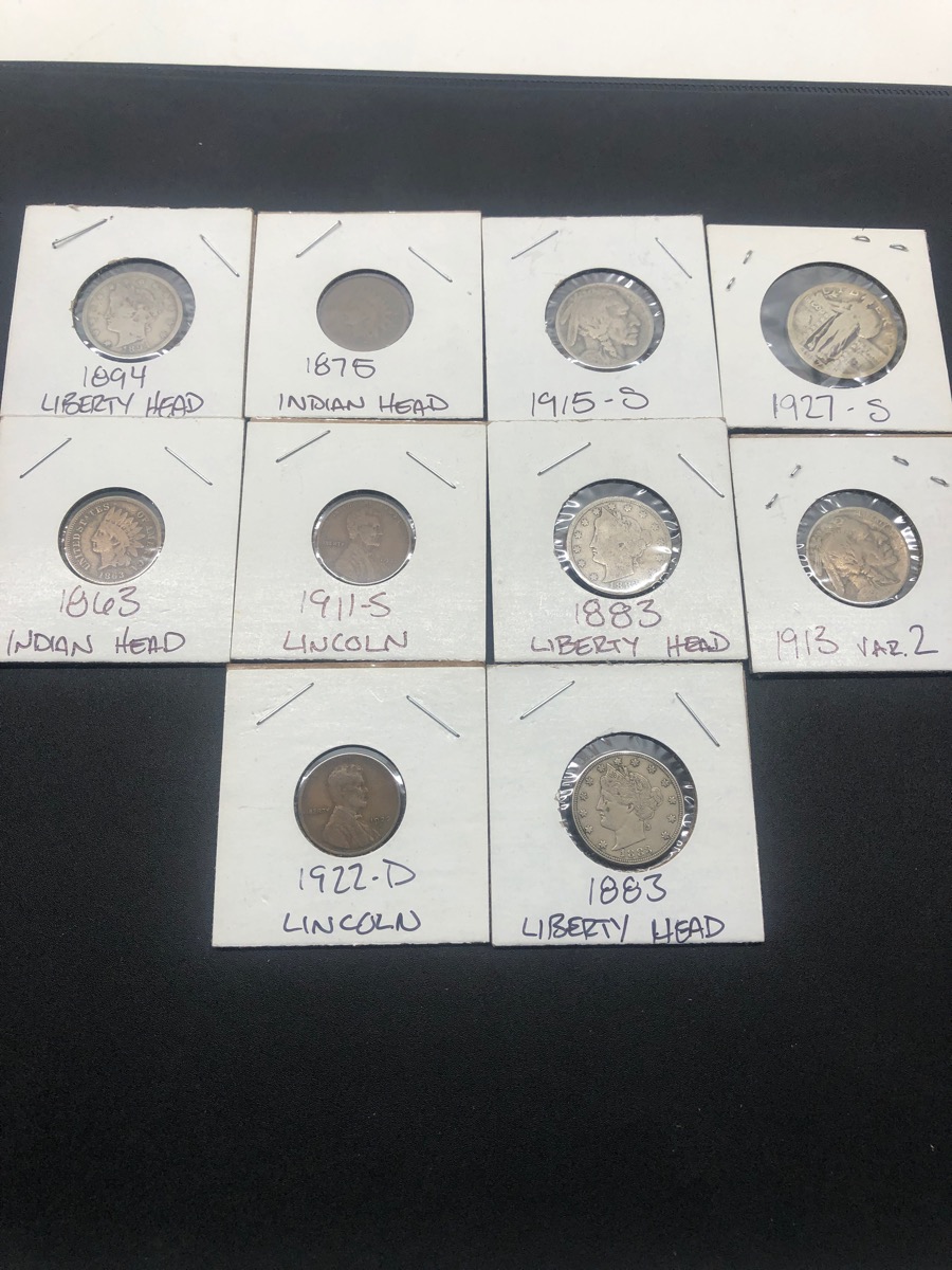 10 KEY DATE UNITED STATES COINS Very Good Buya