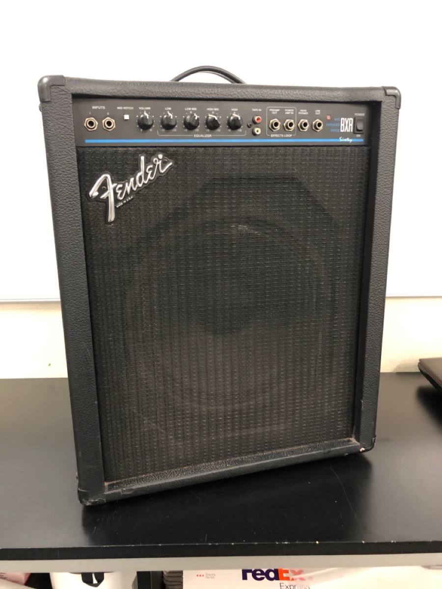 Fender BXR 60 Bass Combo Amp Good CashCo Pawn San Diego CA