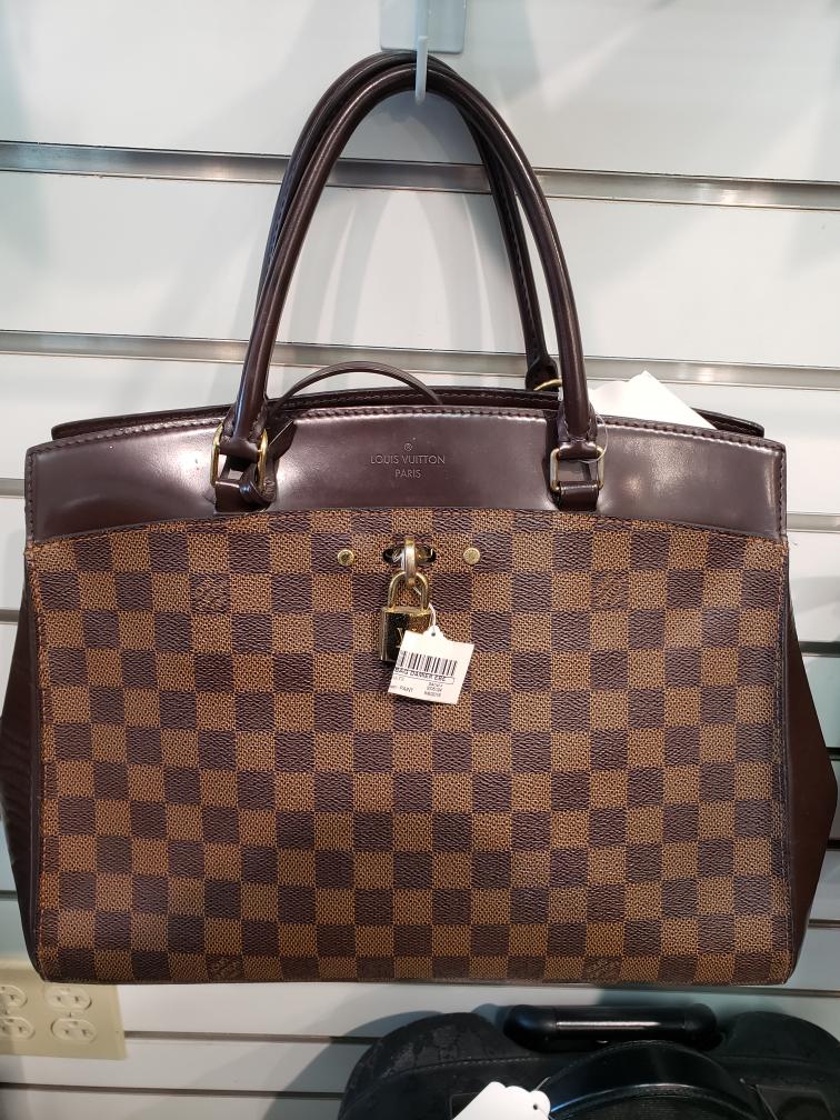 Louis Vuitton Damier Ebene Rivoli MM Handbag Very Good | CashCo Pawn | San Diego | CA