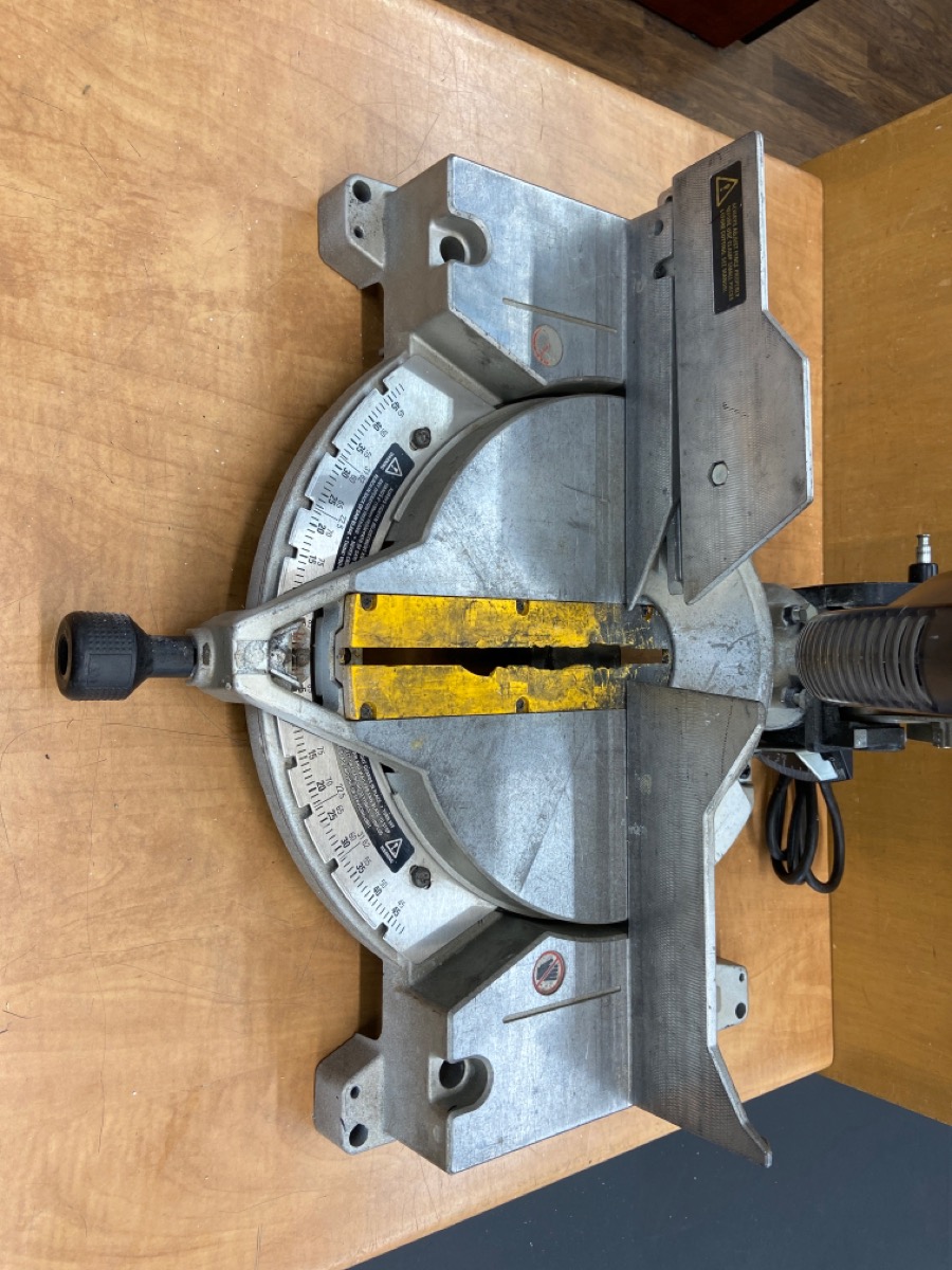 DEWALT DW705 12" COMPOUND MITER SAW Acceptable | PB Pawn & Jewelry