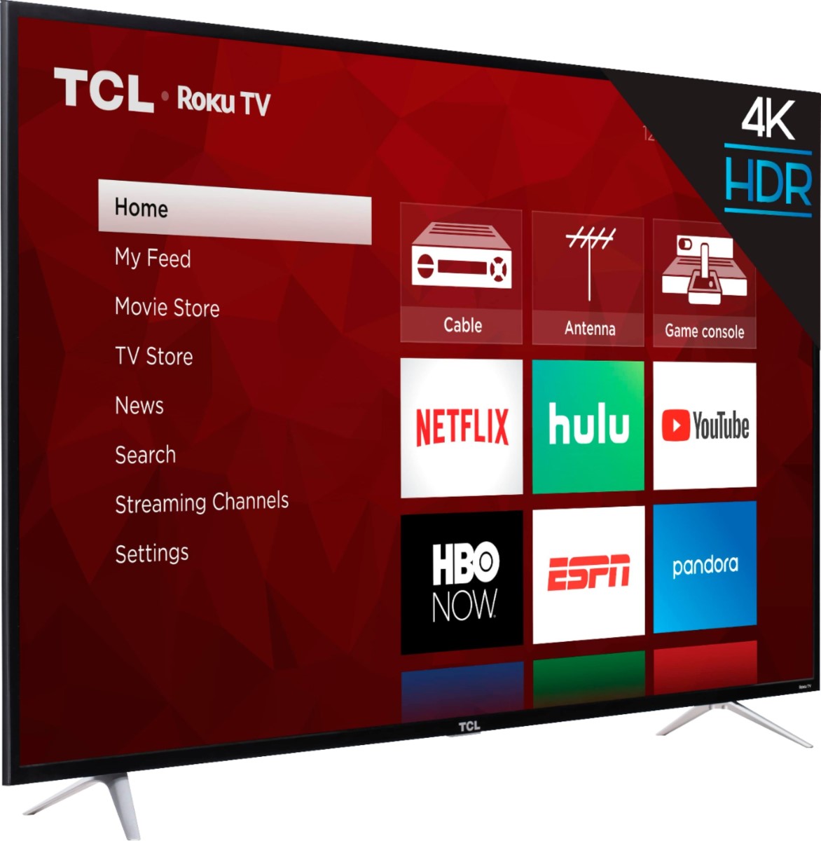 TCL 65" 65S421 Class 4K UHD LED Roku Smart TV Good Buya