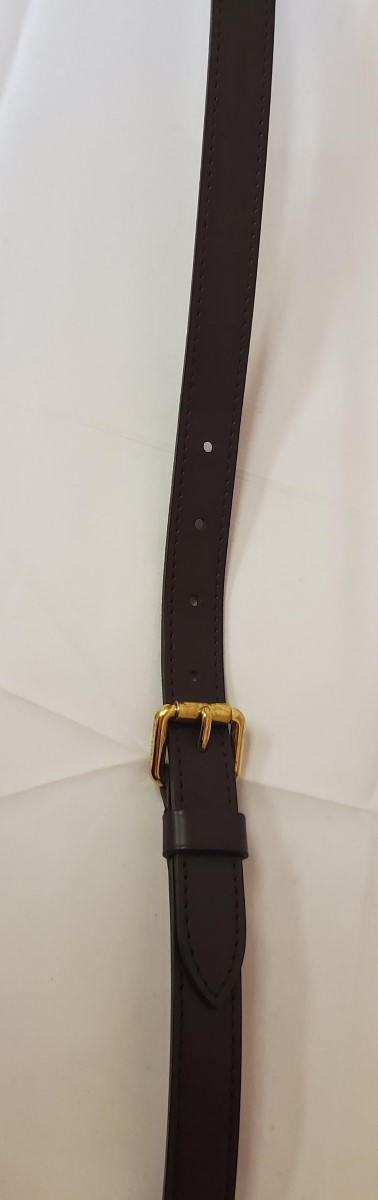 louis vuitton brown strap