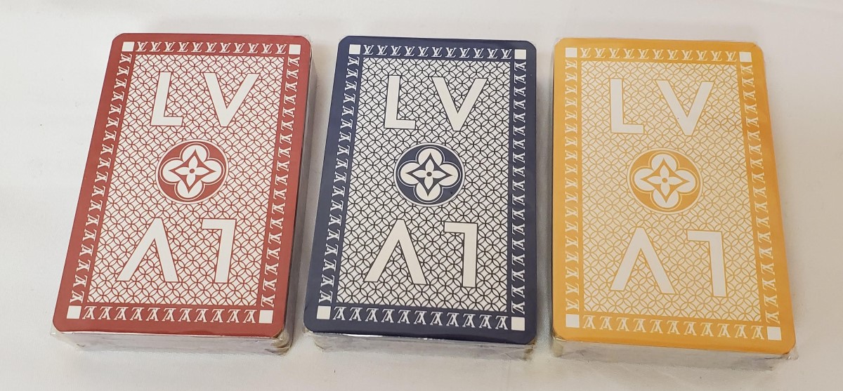 lv playing cards