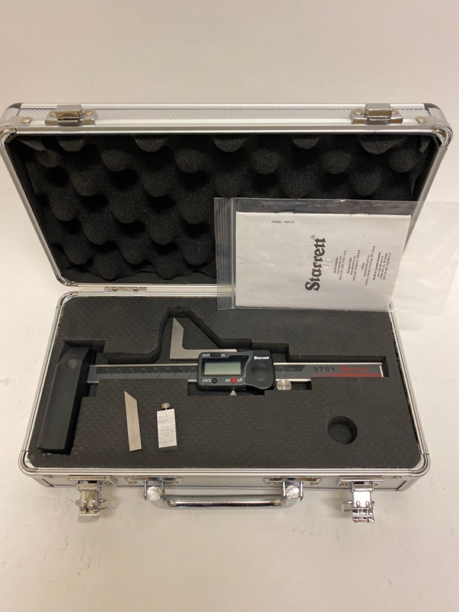 Starrett 3751Az6/150 Electronic Height Gage,6 In Brand New Capital