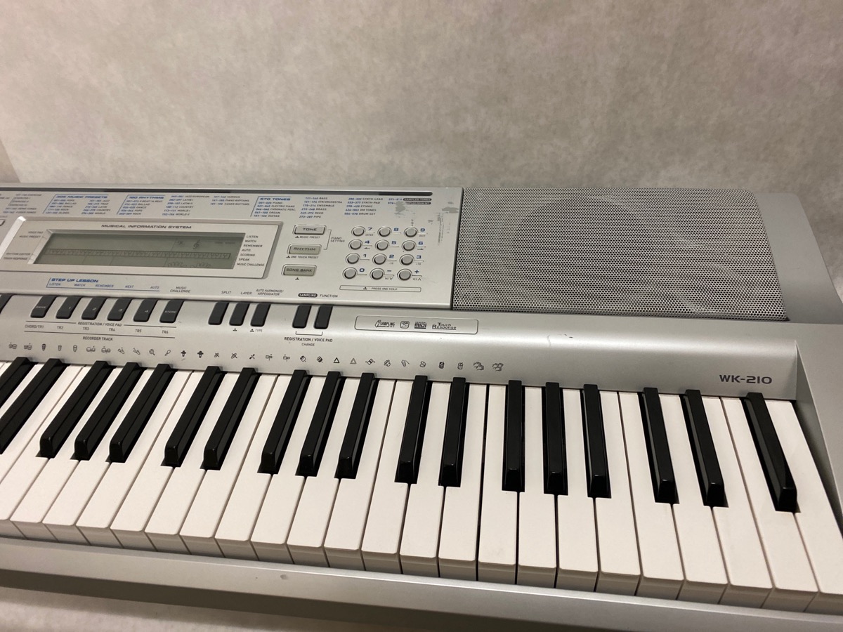 casio wk 210