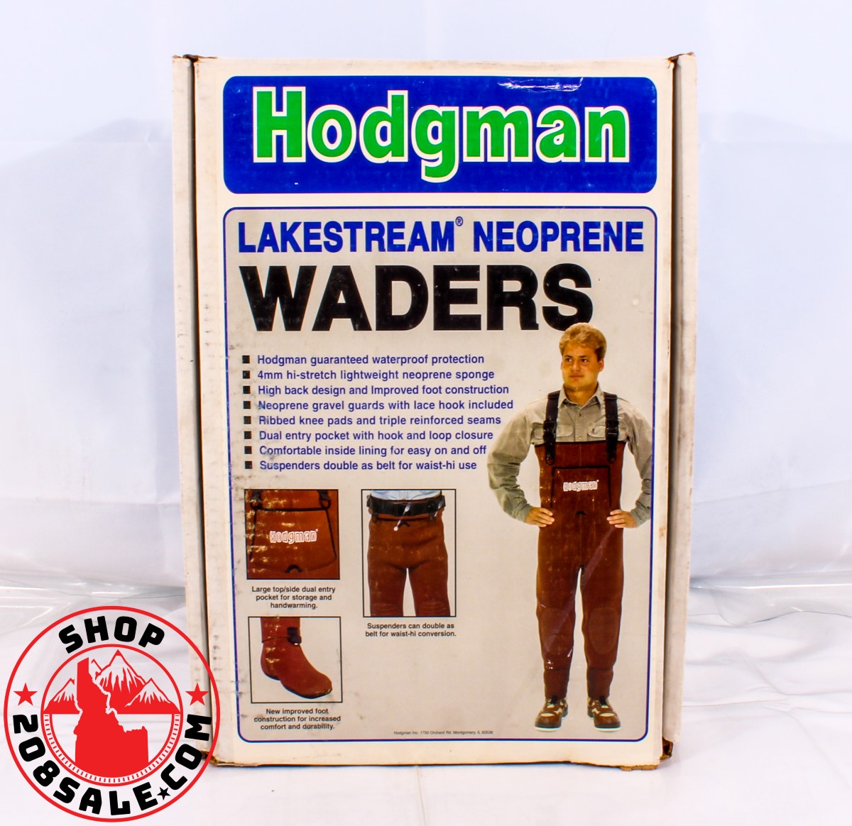 Hodgman Lakestream Neoprene Waders Very Good Buya