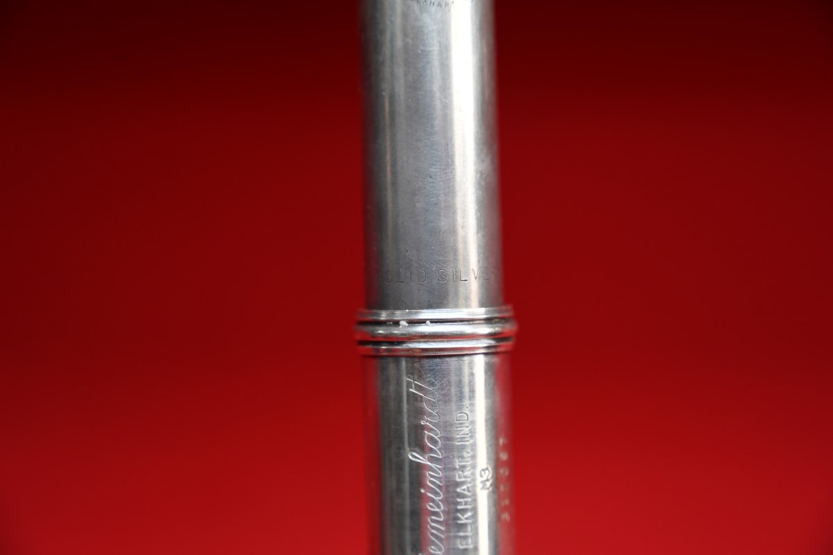 Vintage Gemeinhardt M3 Flute Open Hole Solid Sterling Silver Good Buya