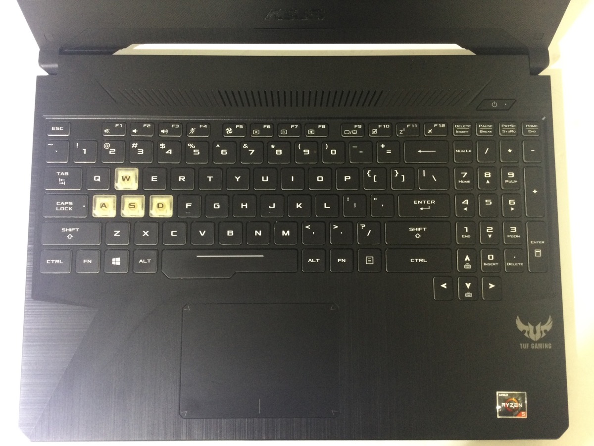 Asus Tuf Gaming Laptop AMD Ryzen 5 3550H Radeon Vega Mobile 2.10Ghz