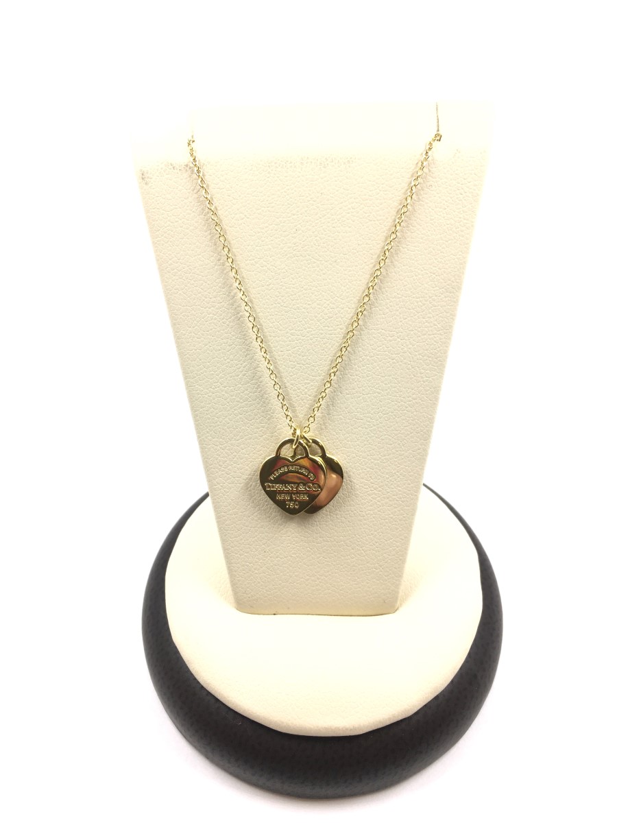 Tiffany & Co. Gold Necklace 18K Yellow Gold 3.8g New