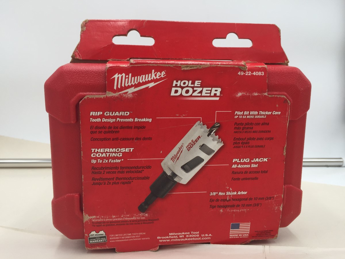 MILWAUKEE TOOL HOLE DOZER 7PC AUTOMOTIVE BIMETAL HOLE SAW KIT Brand