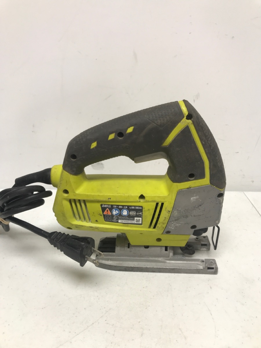 RYOBI TOOLS JIG SAW JS481LG **SOLD ASIS FOR PARTS OR REPAIR** (mels