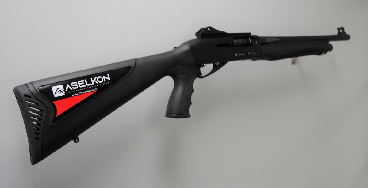 ASELKON TACTICAL 12GA SEMIAUTOMATIC 18" Pistol Grip SHOTGUN Brand New