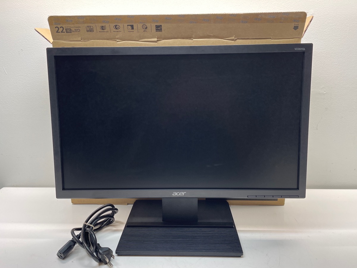 ACER V226HQL 21.5" 1080p HDMI DVI VGA LED Monitor Good | Capitol City ...