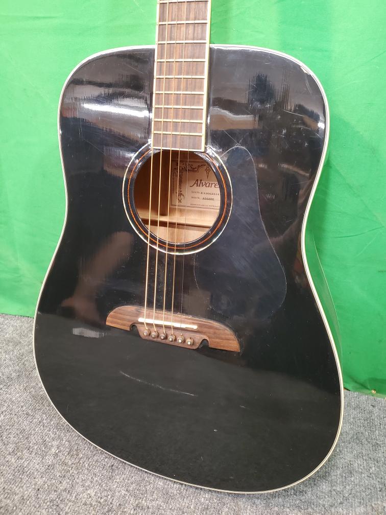 Alvarez® Artist Series AD60BK Dreadnought Acoustic Guitar Good | Buya