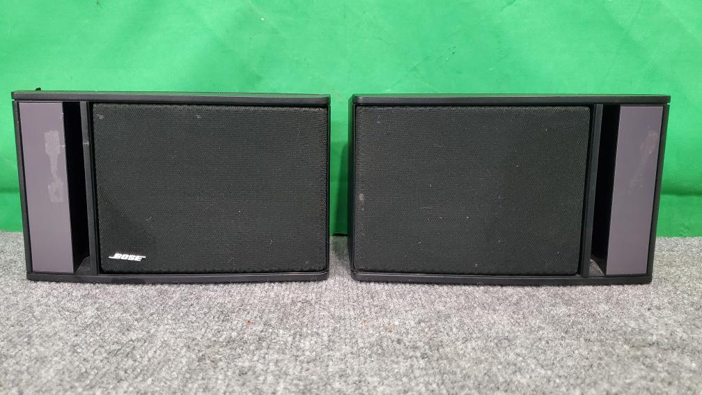 Bose Model 141 Speaker Series II Black Bookshelf Speakers Pair Set of