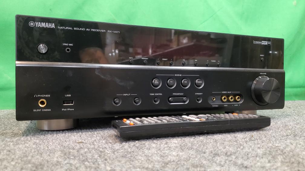 Yamaha RXV471 HDMI Natural Sound 5.1 AV Receiver Amplifier Tuner