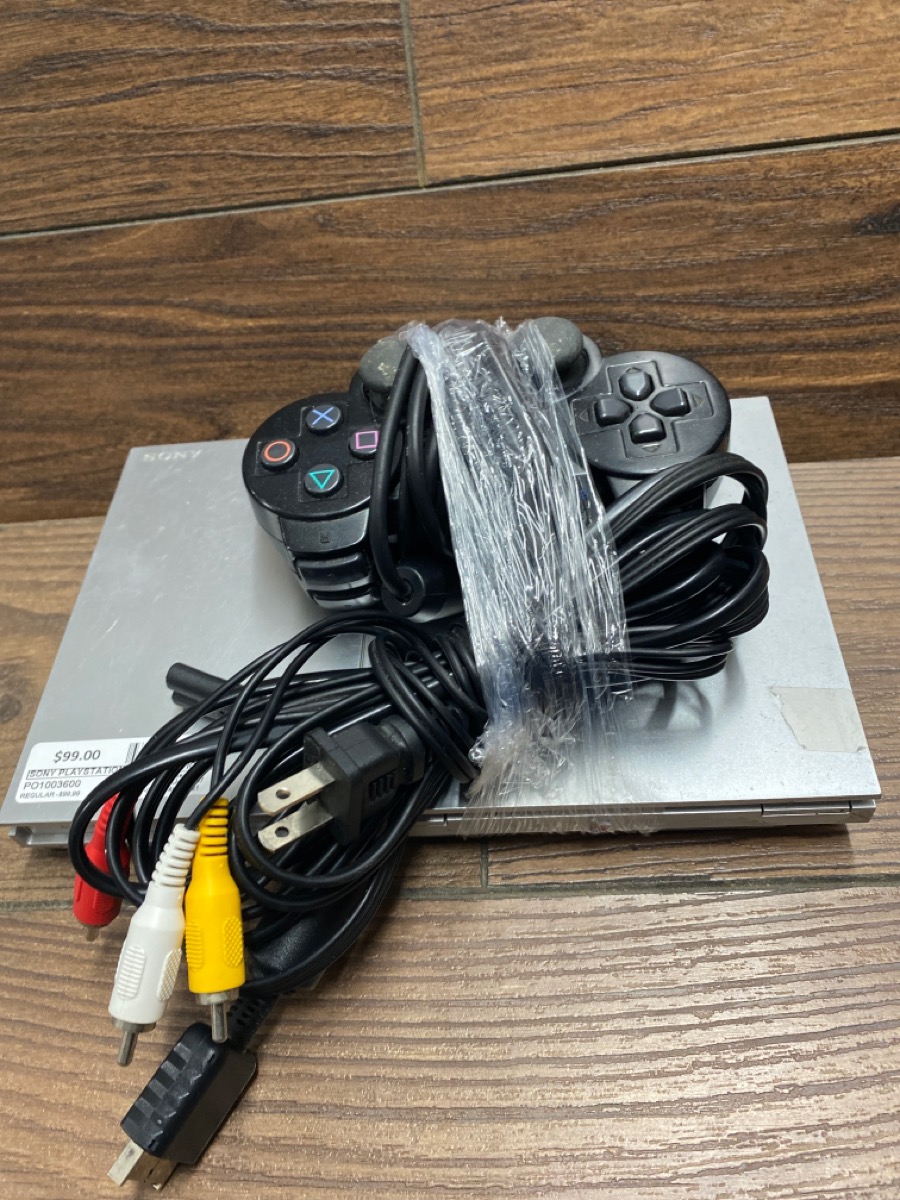 SONY PLAYSTATION 2 SYSTEM SLIM WHITE Good Buya