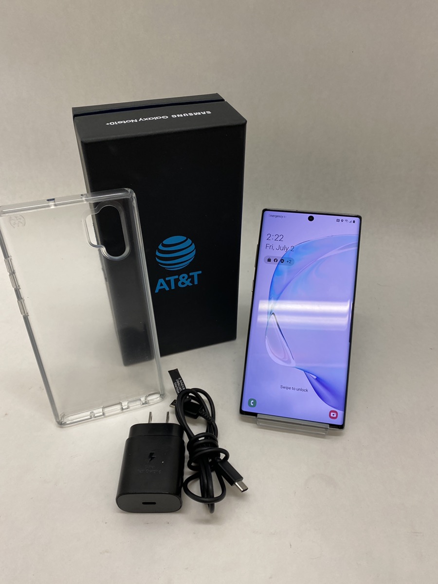 note 10 aura glow silver