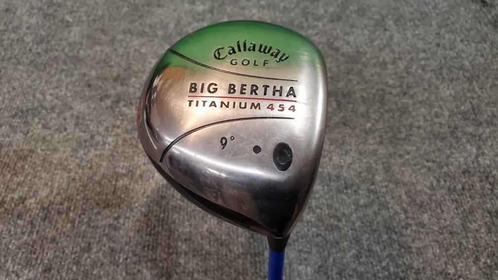 Callaway Big Bertha Titanium 454 9 Degree Right Hand Driver Very Good Sooner State Pawn LLC Callaway Big Bertha Titanium 454 9 Degree Right Hand Driver Very Good Sooner State Pawn LLC