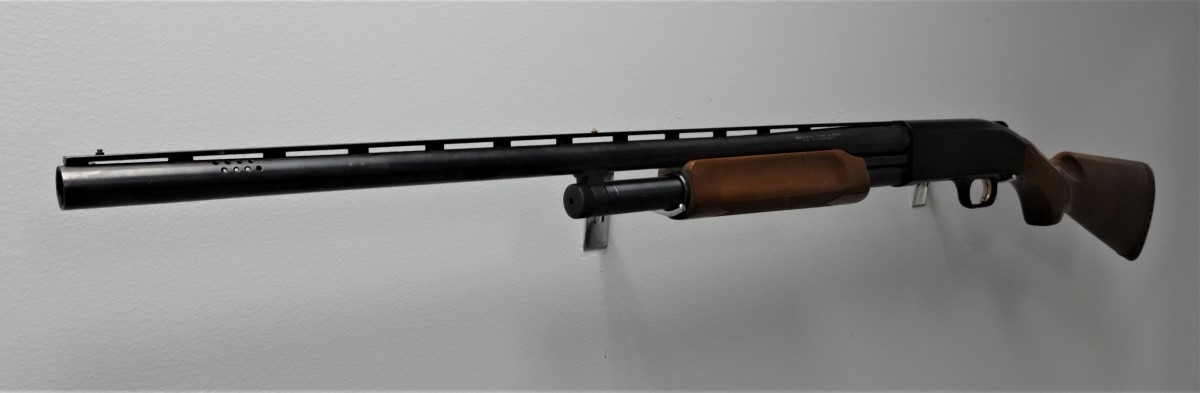 MOSSBERG 500A PUMP SHOTGUN 12GA/28" PORTED, VENT RIB BARREL- (one