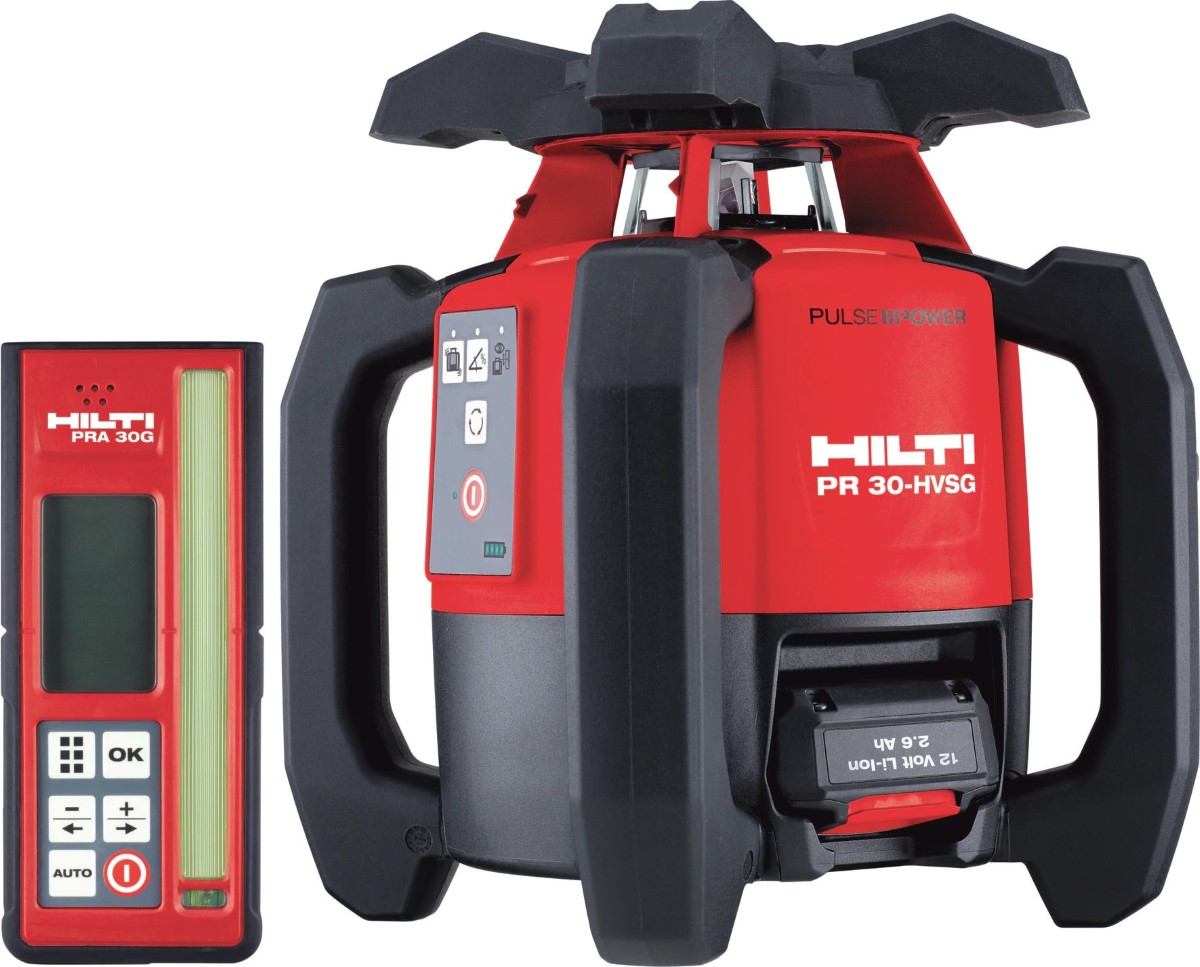 HILTI PR 30-HVSG Self Rotating Green Laser Level Very Good | Premier ...