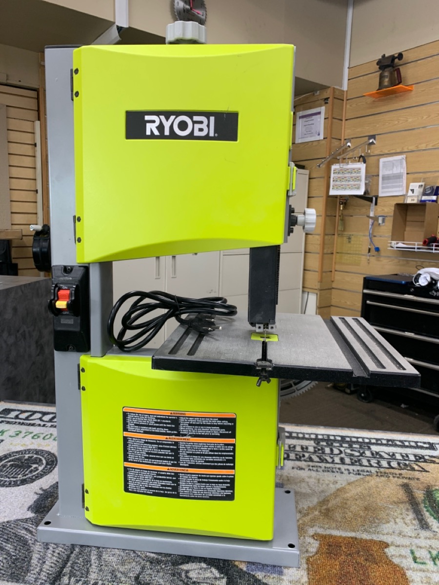 RYOBI BS904G PORTABLE BAND SAW Good | Axel's Pawnshop | Spokane | WA