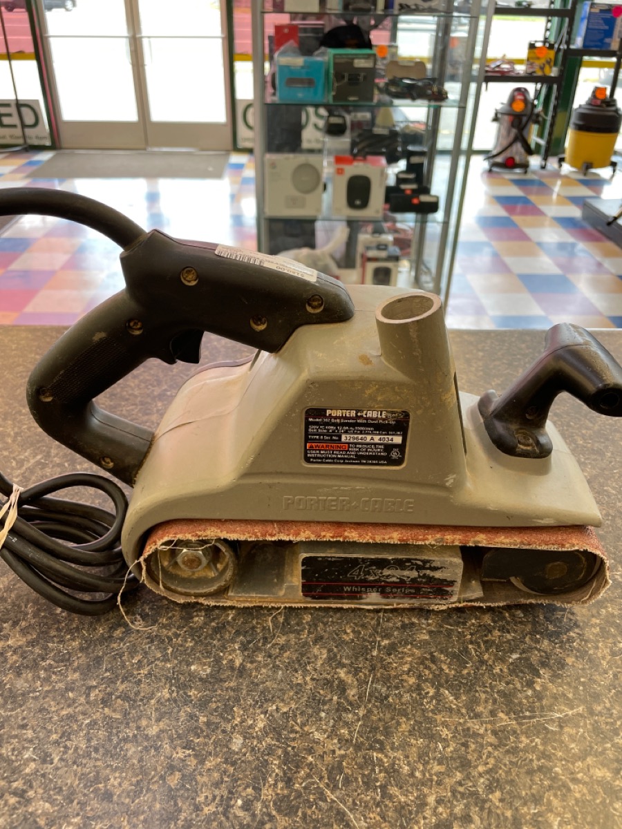 PORTER CABLE 362 BELT SANDER Very Good Buya