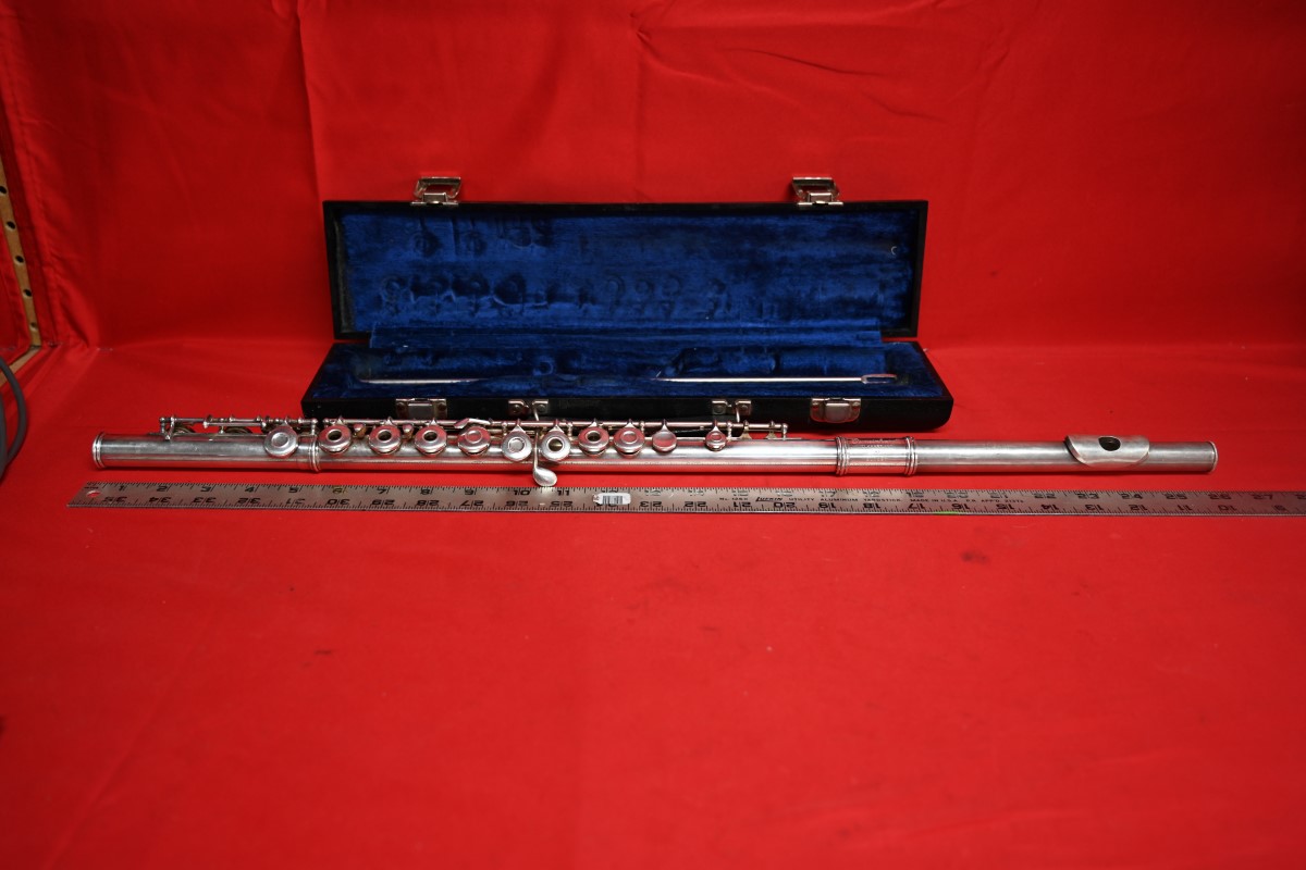 Vintage Gemeinhardt M3 Flute Open Hole Solid Sterling Silver Good | Buya