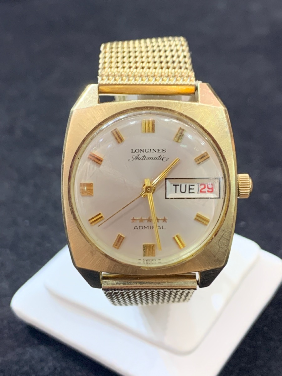 Longines admiral 5 star 10k gold filled hotsell