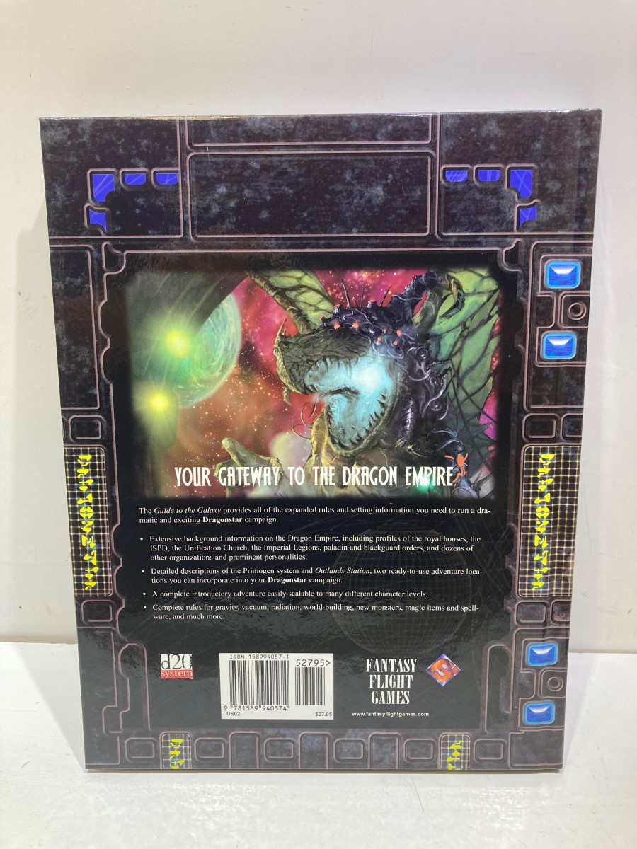 Fantasy Flight Dragonstar RPG Soucebook d20 System Edition Galaxy ...